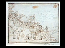 Hampel Johann Georg von Dillis 1759 - 1841 München