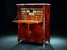 Hampel Französischer Louis-XV-Klappsekretär