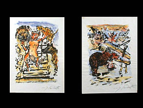 Хампель  Lovis Corinth  1858 Tapiau -  1925 Zandvoort