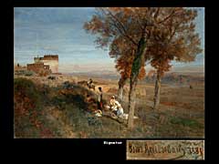 Hampel Oswald Achenbach  1827 D�sseldorf-1905