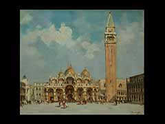 Hampel J. Barassani  Italienischer Maler des 20. Jhdts