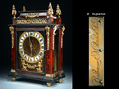 Hampel Franz�sische Kommodenuhr