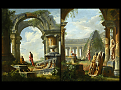 Hampel Giovanni Paolo Panini 1691 Piacenza - 1765 Rom