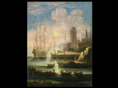 Hampel Orazio Greevenbroeck holländischer Maler des 17. Jhdts.
