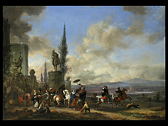 Hampel   Philips Wouwerman  1619 - 1668 Haarlem