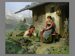Hampel  Hugo Kauffmann, <br />1844 - 1915 Prien am Chiemsee
