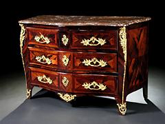 Hampel Französische Louis XV-Kommode