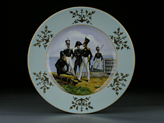 Hampel Porzellanteller