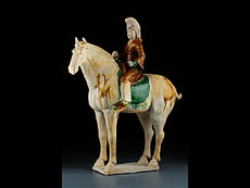 Hampel Pferd und Reiter der Tang-Dynastie