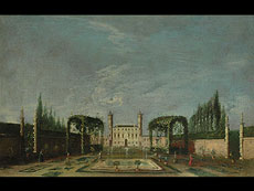 Hampel Michele Marieschi, gest. 1743, zug. Italienischer Maler des 18. Jahrhunderts