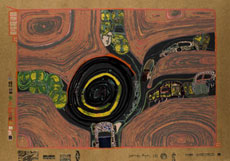 Хампель Friedensreich Hundertwasser, <br />1928 Wien - 2000