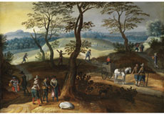Hampel Sebastian Vrancx, 1573 Antwerpen - 1647, zug.