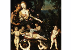 Hampel Dirk de Quade van Ravesteyn,
nach 1612, Holländischer Maler Manierismus, zug./Nachfolge / Umkreis des.