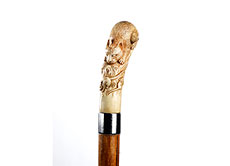 Hampel Stock mit Elfenbeingriff