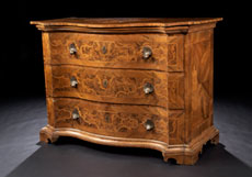 Hampel Große Barock-Kommode