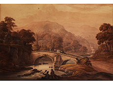 Hampel  Barend Cornelis Koekkoek,  1803 Middelburg - 1862 Kleve