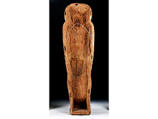 Hampel �gyptischer Sarkophagdeckel  des AMUN-IRW-RW (Amun-Jarew-Rew)