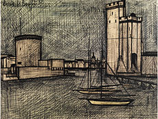 Hampel Bernard Buffet, 1928 Paris - 1999 Tourtour/ Südfrankreich