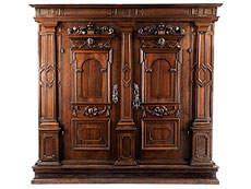 Hampel Sächsischer Hochbarock-Schrank