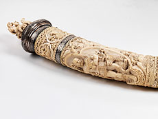 Hampel Gro�es Elfenbein-Horn