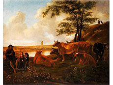 Hampel Aelbert Cuyp, <br />1620 - 1691, Nachfolge des