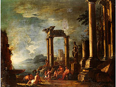Hampel Giovanni Ghisolfi,
1623 Mailand - 1683, zug.