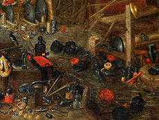 Hampel Fl�mischer Maler des 17. Jahrhunderts   in der Nachfolge/ Umkreis Jan Brueghel d. J.,  1601 - 1678 Antwerpen