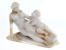 Hampel Kleine Alabaster-Figurengruppe