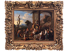 Hampel G�rard Hoet d. �.,  1648 Bommel - 1733 Den Haag
