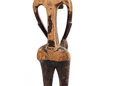 Hampel Paar gro�e Senufo-Figuren
