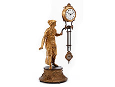 Hampel Mysterieuse in Bronze und Vergoldung