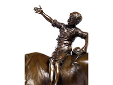 Hampel Paar Reiterfiguren