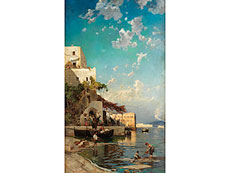 Hampel Hermann Salomon Corrodi,
1844 Frascati - 1905 Rom