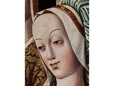 Hampel Andalusische Schule um 1500 - 1520,  aktiv in Sevilla, Anfang 16. Jahrhundert  �Meister der Schretlen Beschneidung�