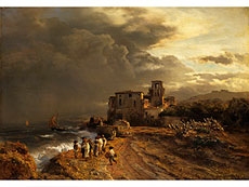 Hampel � Oswald Achenbach, <br />
1827 D�sseldorf � 1905 D�sseldorf