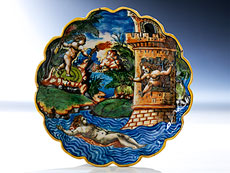 Hampel Majolika-Istoriato-Crespina
