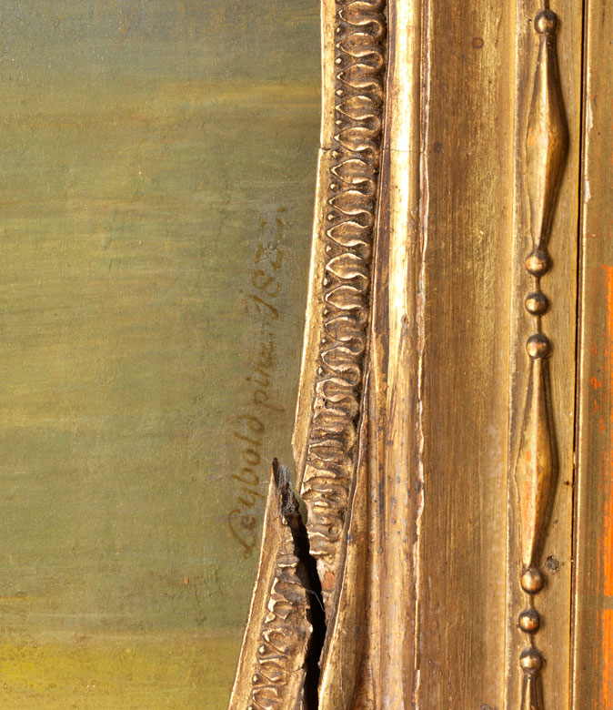 Eduard Friedrich Leybold, 1798 Stuttgart 1879 Untermeidling Hampel