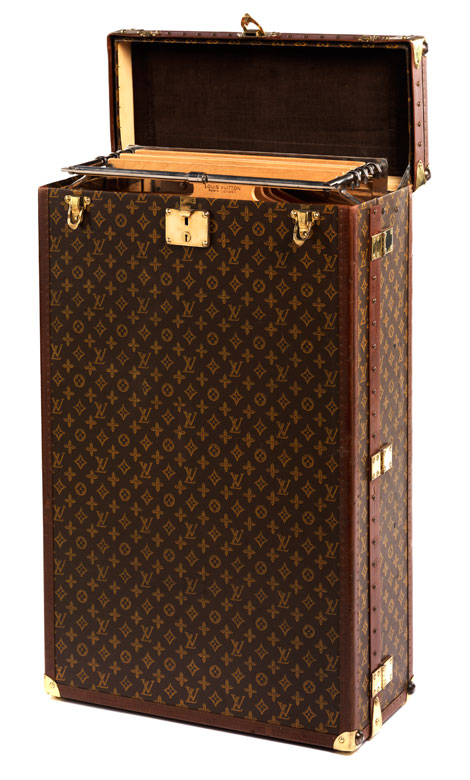 Louis Vuitton wardrobe trunk “Wardrobe Plate” - Hampel Fine Art