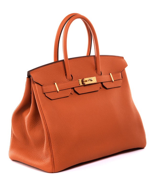  Hermès Birkin Bag 35 cm „Potiron Orange“