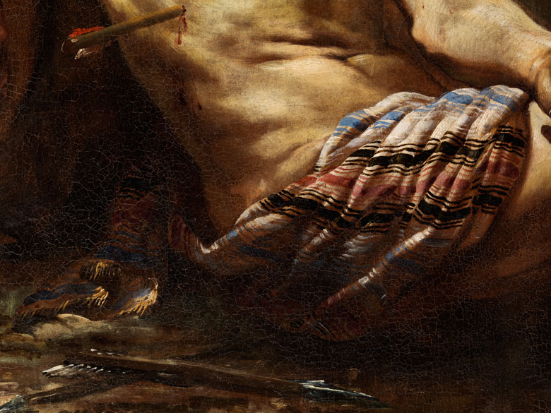 Giovanni Battista Langetti, 1625 Genua 1676 Venedig, zug. Hampel