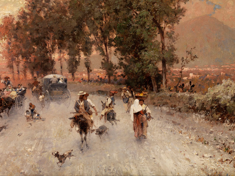 Franz Richard Unterberger, 1838 Innsbruck 1902 Neuilly Hampel