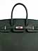 Detailabbildung:  Hermès Birkin Bag 35 cm „Vert Anglais“
