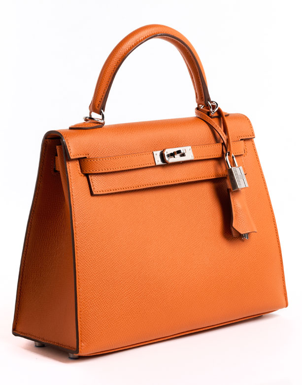 Hermès Kelly Bag 25 cm „Orange“ - Hampel Fine Art Auctions