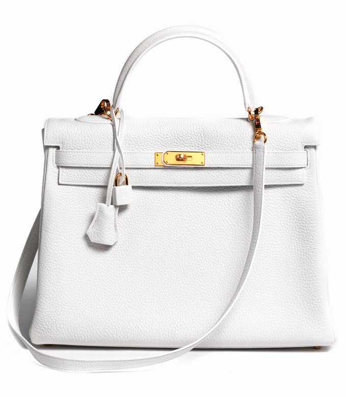 Hermès Kelly Bag 35 cm „White“