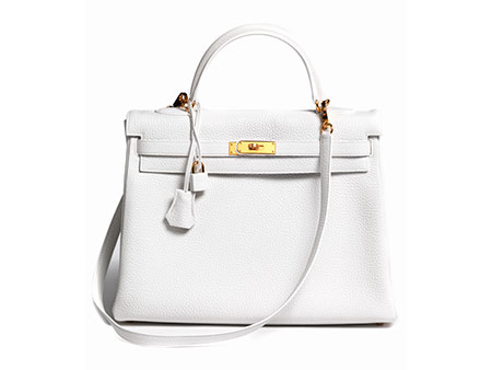  Hermès Kelly Bag 35 cm „White“