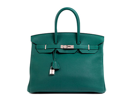  Hermès Birkin Bag 35 cm „Malachite“