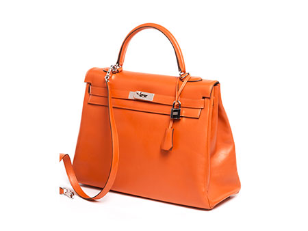 † Hermès Kelly Bag 35 cm „Feu“