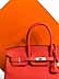 Detailabbildung:  Hermès Birkin Bag 35 cm Rouge Pivoine 