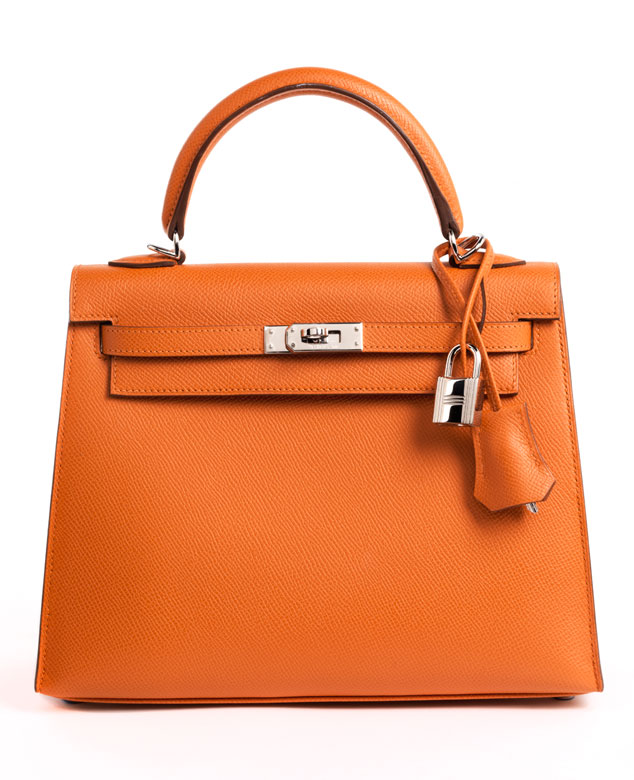 Hermès Kelly Bag 25 cm „Orange 