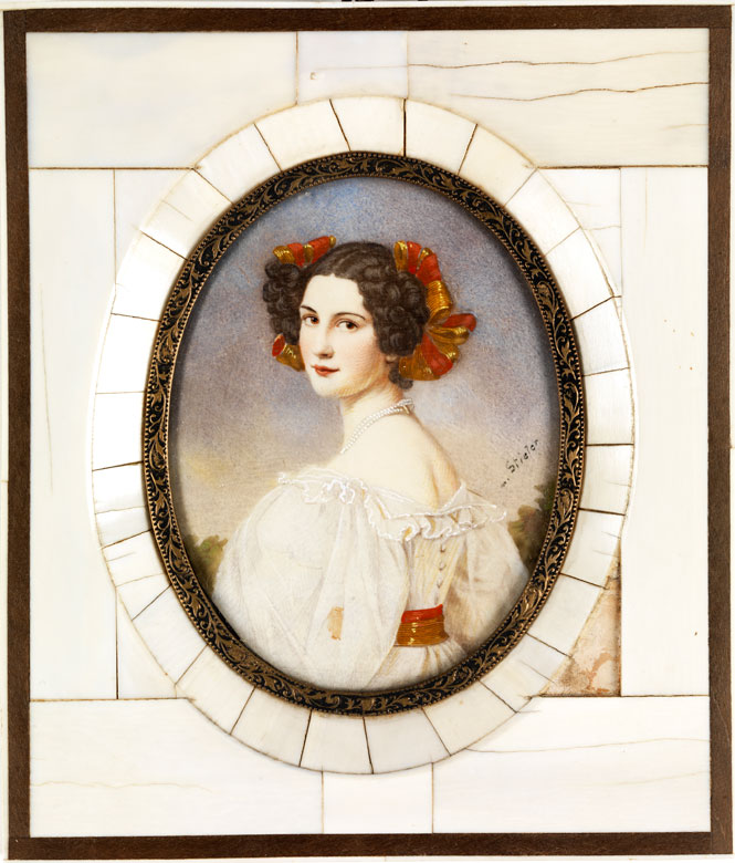 Josef Karl Stieler, 1781 1858, Kopie nach Hampel Kunstauktionen